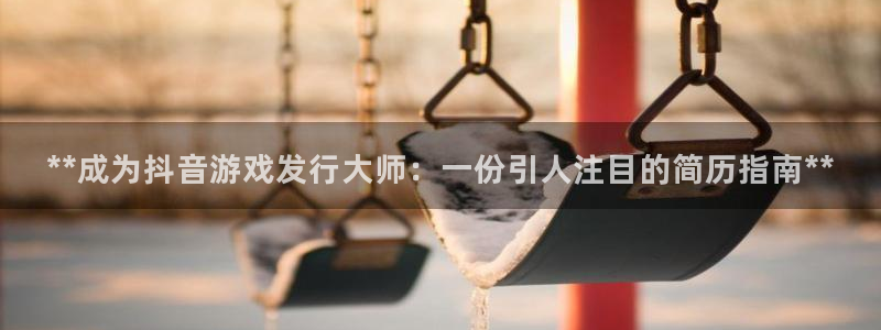 蓝狮在线官网注册账号怎么注册：**成为抖音游戏发行大师：一份引人注目的简历指南**